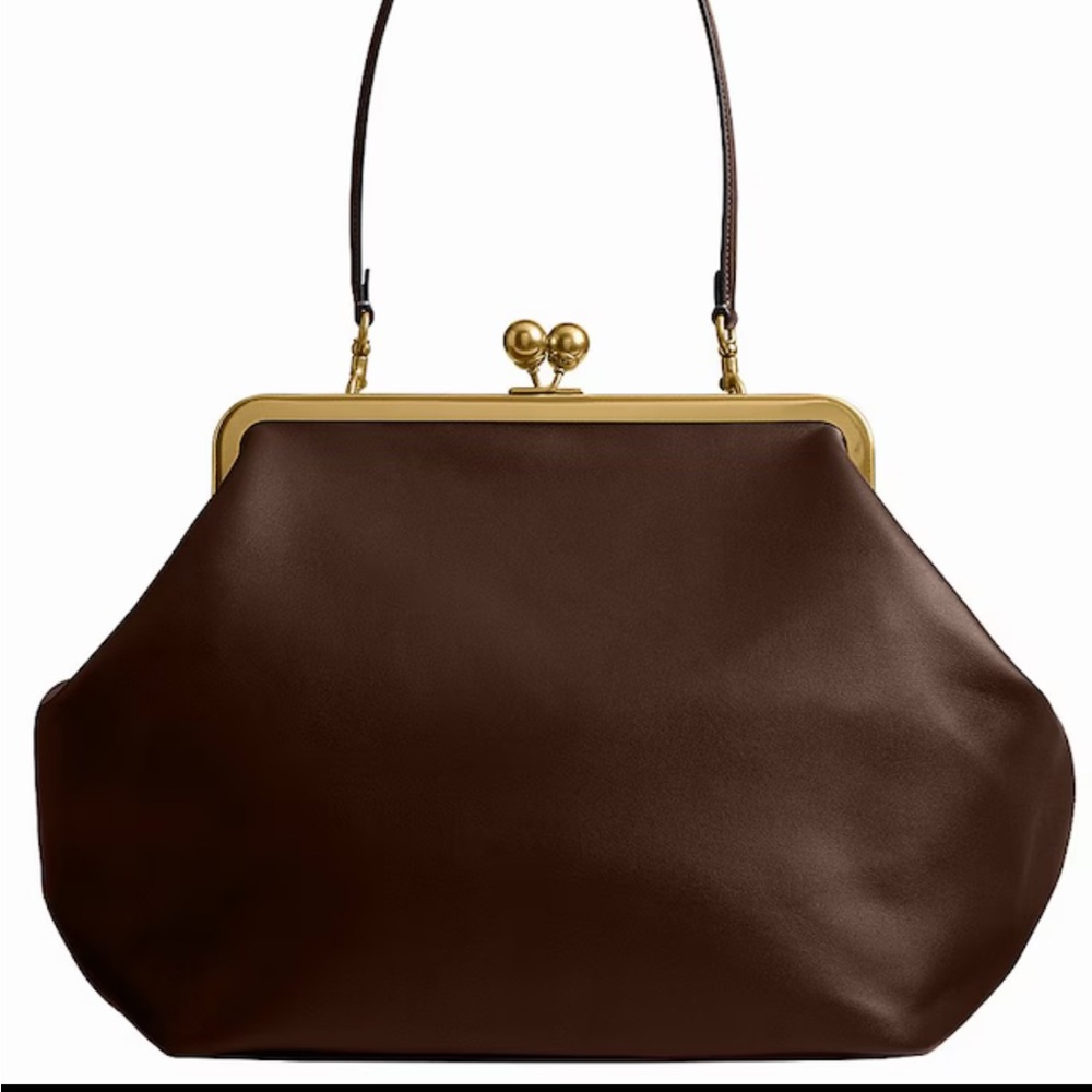 Coach Maple Kisslock bag